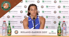 Roland-Garros 2017 : 2T conférence de presse Caroline Garcia