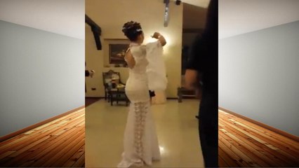 Güzel gelin harika döktürüyor