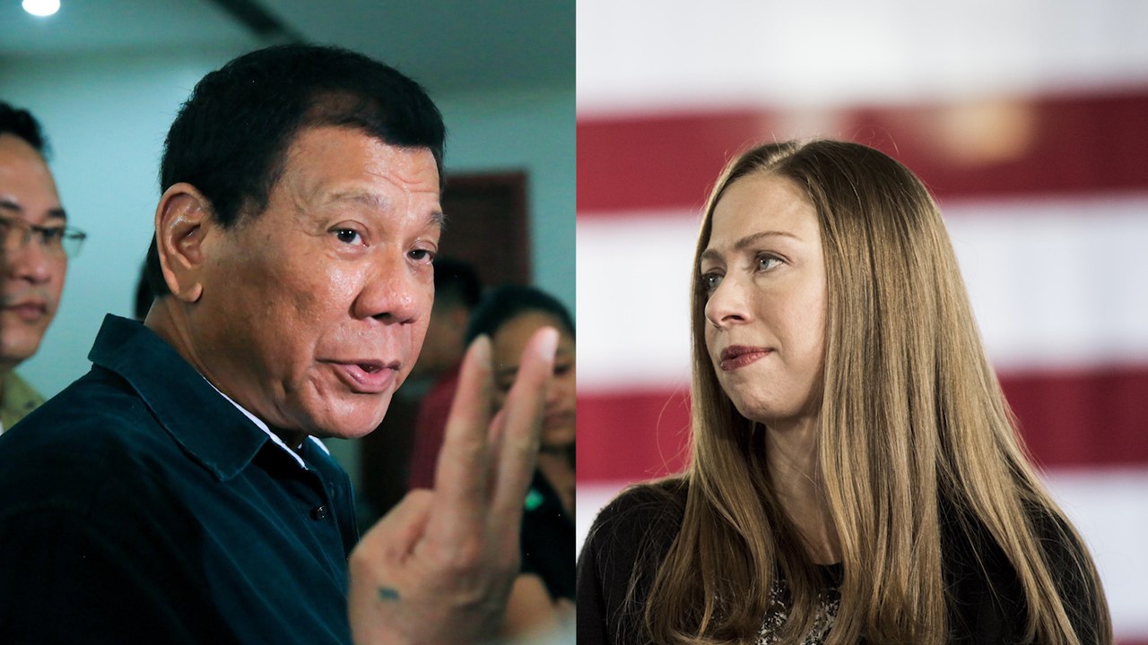 Duterte keeps attacking Chelsea Clinton