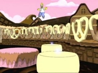 The simpsons game - land of chocolate