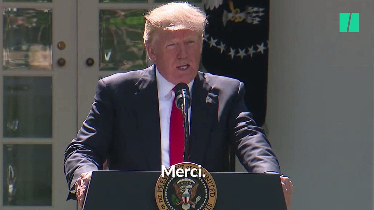 Trump confirme le retrait des États-Unis de l'accord de Paris