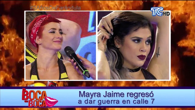 Llegada de Mayra Jaime causó polémica en Calle 7 “La división”