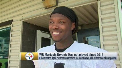 Martavis Bryant: 'I'm just happy to be back'