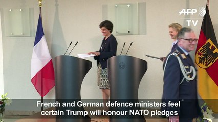 France, Germany 'certain' Trump would honour NATO pledges