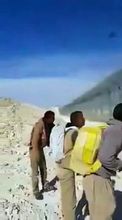 תיעוד נדיר : הברחת סמים גבול מצרים