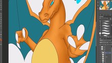 pokemon charizard speedpaint