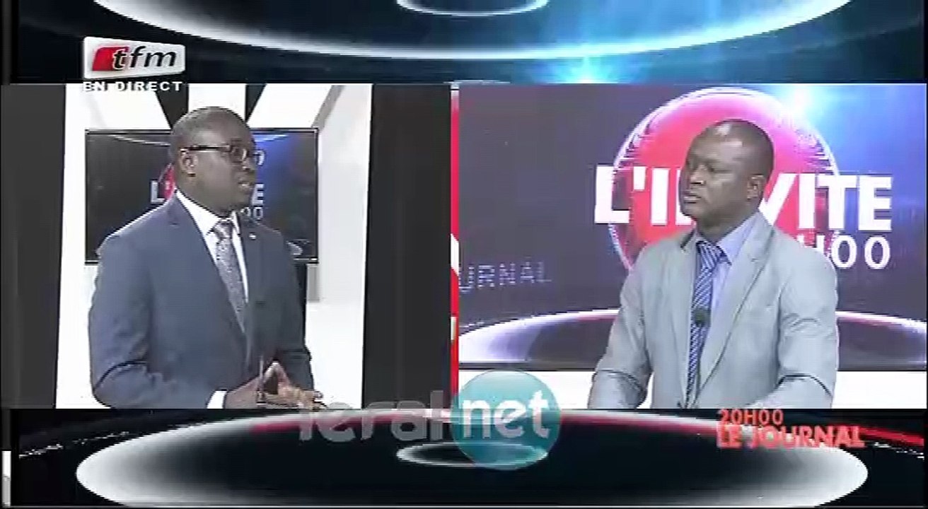 Thierno Birahim Aw DG CETUD invité du jt de 20h