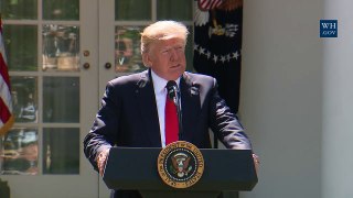 President Trump Makes Statement About Climate Accord Agreement