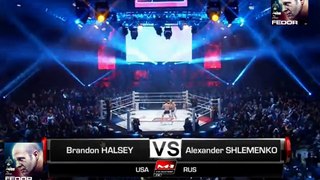 Александр Шлеменко  Брэндон Хэлси (Реванш) ALEXANDER SHLEMENKO BRANDON HALSEY 2 second fight   watch online full fight