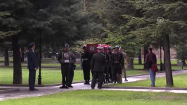 Şehit Tümgeneral Aydoğan Aydın'ın Naaşı Cebeci Askeri Şehitliği'nde Defnedildi