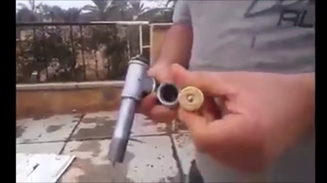 Su Borusu ile Tüfek Fişeği Atan Silah yaptı