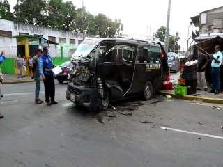 4 heridos dejo accidente en la tercera avenida