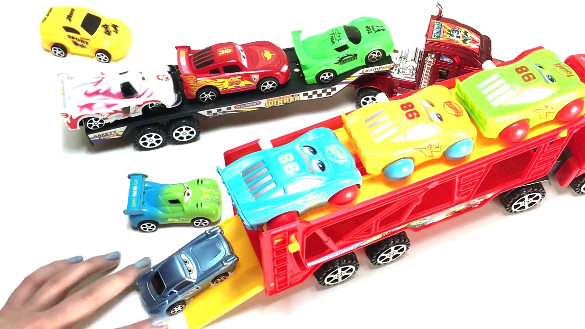 learning color special disney pixar cars lightning mcqueen