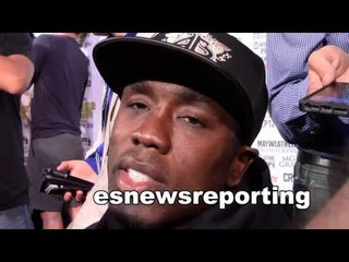 andre berto on people betting on him vs floyd mayweather - EsNews