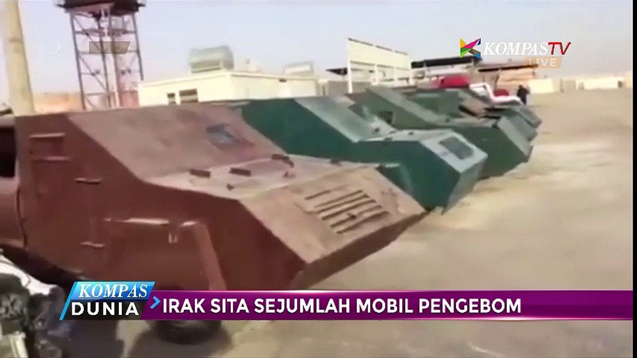 Irak Sita Sejumlah Mobil Pengebom Milik ISIS