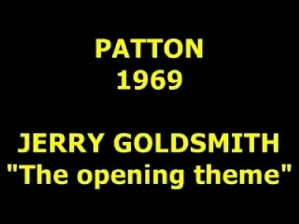 JERRY GOLDSMITH  "Patton"  1969
