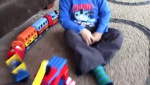 Thomas and Friends Wooden Railwfffffeay _ Thomas Train and Lego Duplo Playtime Compilation