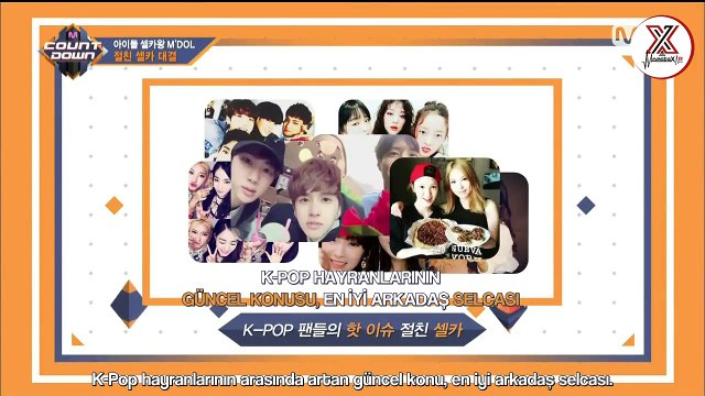 [11.05.2017] Monsta X - M!Countdown Selca King MDOL! - Shownu & Kihyun (Türkçe Altyazılı)