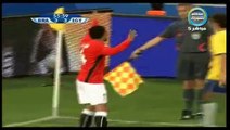 الشوط الاول مباراة البرازيل و مصر 4 3 كاس القارات 2009