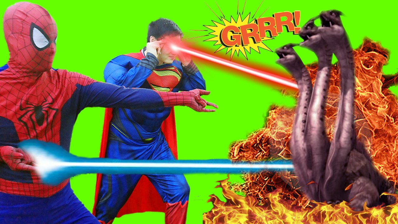 Joker kidnap Frozen Elsa Spiderman & Superman combat Monster Maleficent rescue Elsa Superhero funny