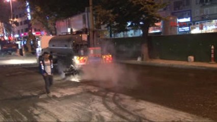 Beşiktaş'ta Çöken Yol, Çalışmaların Tamamlanmasının Ardından Trafiğe Açıldı