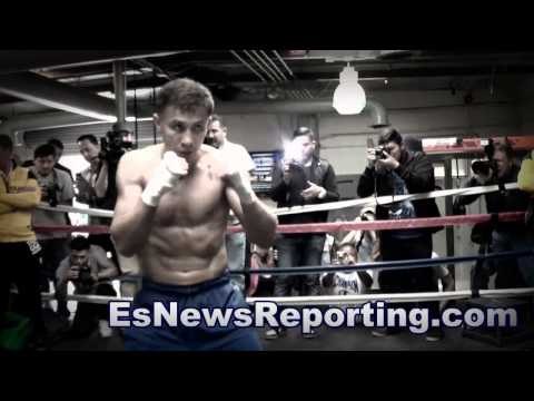 Gennady Golovkin vs David Lemieux Workout vs workout - esnews boxing