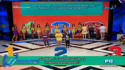 Wowowin: Takbo lang sa tamang sagot!