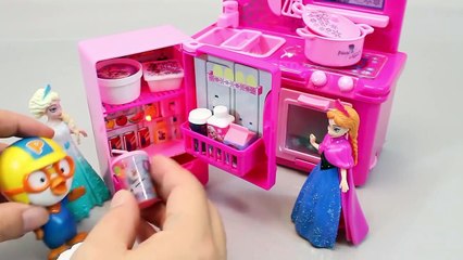 Cooking Kitchen Frozen Elsa  am Play Doh Toy Surprise Eggs