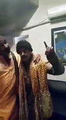 Wasim Akram and Shoaib Akhtar as 'Mola Jutt tey Noori Nath'