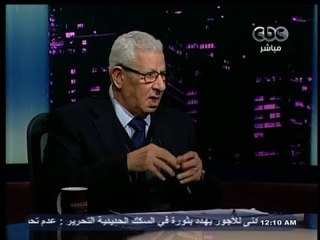 #بهدوووء | مكرم محمد احمد : المبادرات لم تنجز شيئا مع الشباب الذين يحملون السلاح