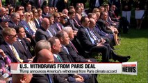 Trump withdraws U.S. from Paris climate accord