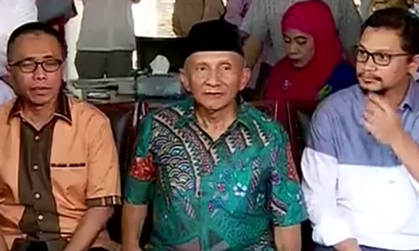 Amien Rais Klarifikasi Keterlibatan dalam Korupsi Alkes