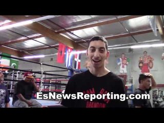 brandon rios doing the robot - EsNews boxing