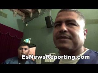 robert garcia and jonathan navarro before his second pro fight EsNews
