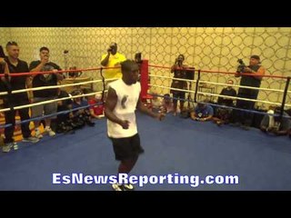 Andre Berto SICK jump rope SKILLS ready for Sep 12TH HIGH STAKES  EsNews