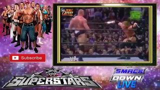 Rewind - WWE The Rock Vs Brock Lesnar Vs Triple H