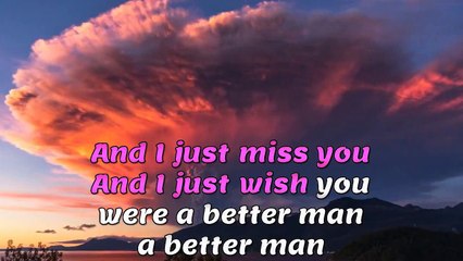Little Big Town - Better man KARAOKE / INSTRUMENTAL
