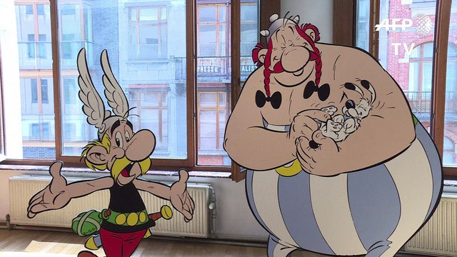 L'exposition Astérix chez les Belges s'ouvre à Bruxelles