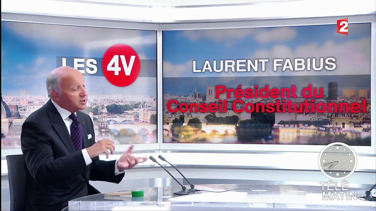 Retrait des Etats-Unis de l'accord de Paris : "Il faut que l'esprit de Paris l'emporte sur l'esprit d'arrogance", estime Laurent Fabius