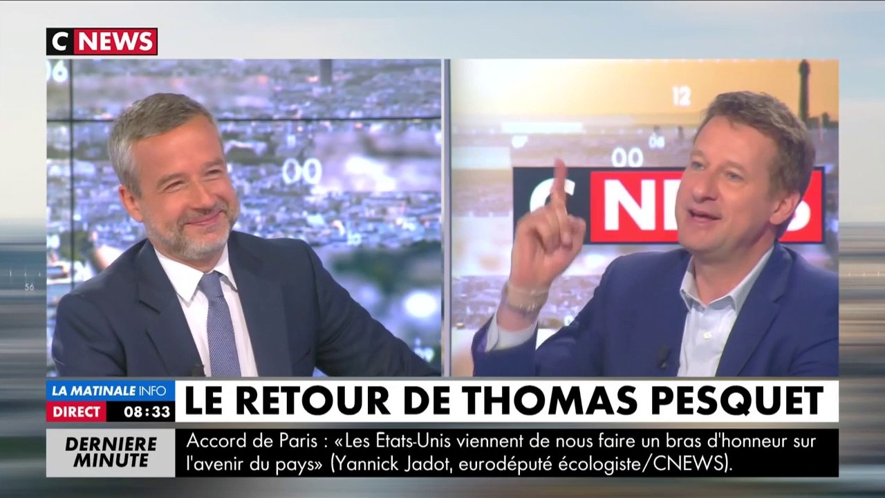 Yannick Jado veut envoyer Trump dans l'espace