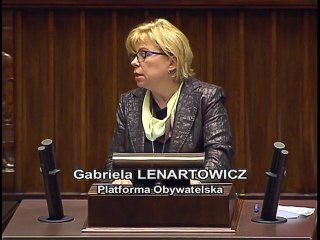 Poseł Gabriela Lenartowicz - Wystąpienie z dnia 25 maja 2017 roku.