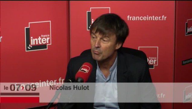 Nicolas Hulot répond aux questions de Patrick Cohen