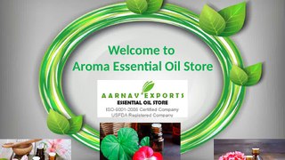 Best and Pure Essential Oil Supplier