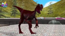 Finger Family Dinosaur Cartoons Rhymes _ 3D Animals Cartoon Finger Family Rh