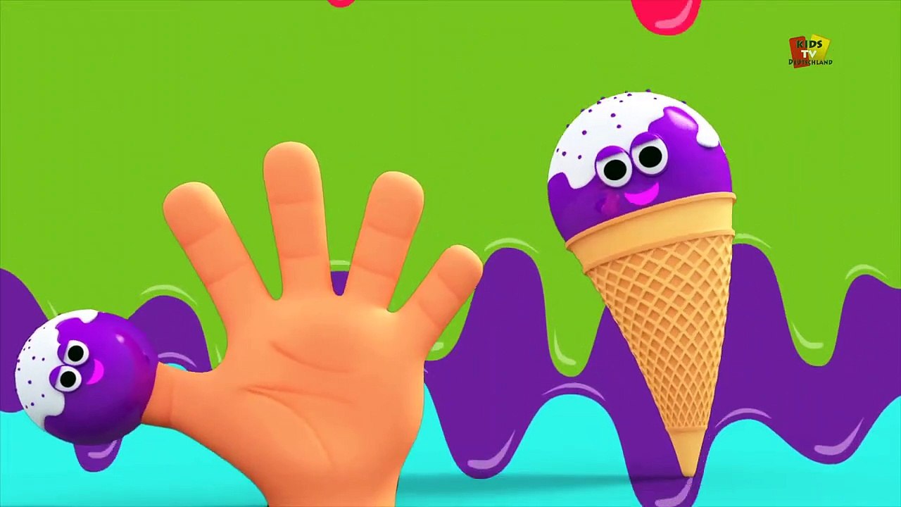 Eis Finger Familie _ Finger Familie Song _ Kinder reimen _ Ice Cream Finger