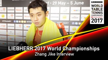 2017 World Championships | ZHANG Jike Interview