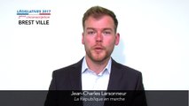 Législatives 2017. Jean-Charles Larsonneur : 2e circonscription du Finistère (Brest)