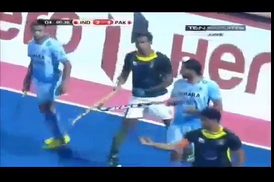 Great Celebrations by Pakistan Hockey Team after Beating Ind