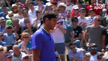 Nicolas Almagro abandonne et pleure (Roland-Garros)