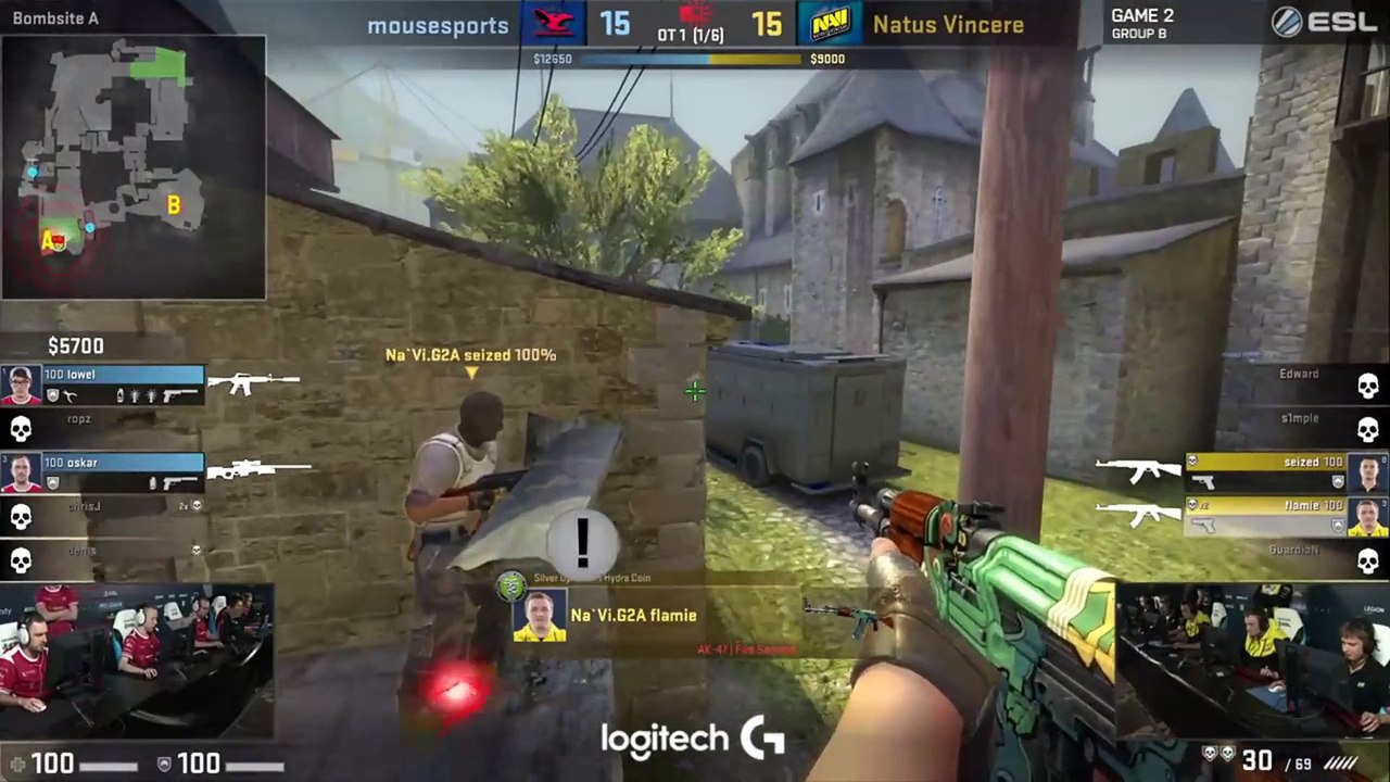 CSGO: oskar 10 second smoke defuse